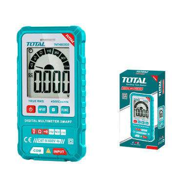 MULTIMETRO TOTAL TMT460002 DIGITAL LCD 4000 DIGITOS – Total Tools Republica  Dominicana