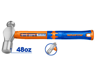 MARTILLO BOLA WADFOW WHM5348 MANGO FIBRA DE VIDRIO 48OZ