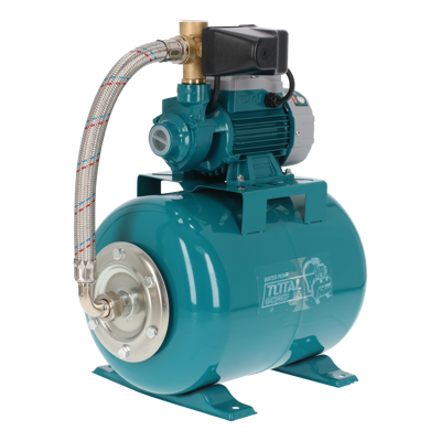 BOMBA AGUA TOTAL UTWP13706A-24 PERIFERICA 1/2 HP TANQUE 24 LT HORIZONTAL - Total Tools Republica Dominicana