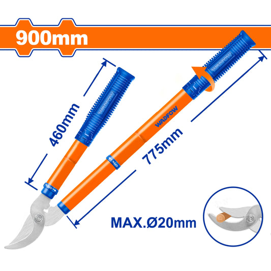 TIJERA WADFOW WPR1E79 PODAR RAMAS 20MM MANGO EXTENSIBLE 580-900MM