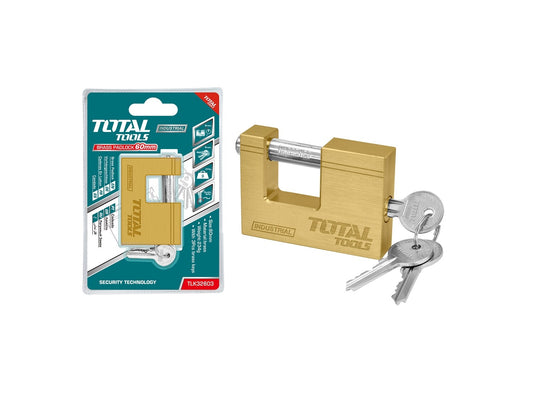 CANDADO TOTAL TLK32603 ANTICIZALLA  60 MM - Total Tools Republica Dominicana