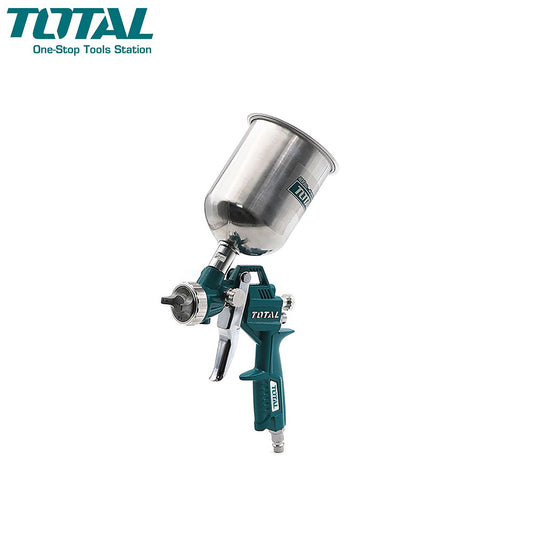 PISTOLA PINTAR TOTAL TAT10401 ALTA PRESION GRAVEDAD 400CC VASO METALICO