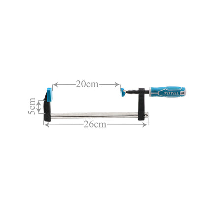 PRENSA TOTAL THT1320502 TIPO F 8" 170KGS