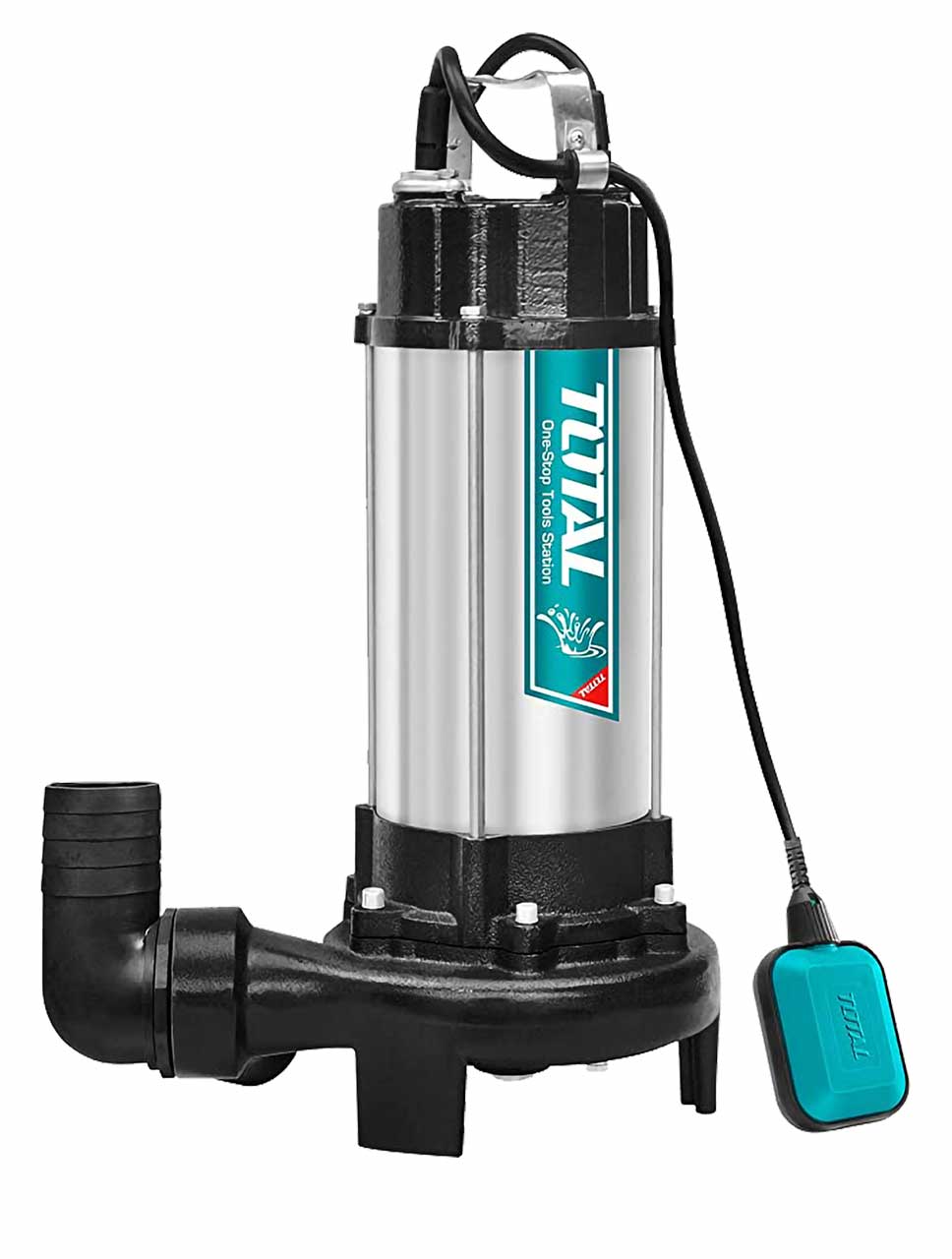 BOMBA AGUA TOTAL UTWP715001  SUMERGIBLE 2 HP 110 V - Total Tools Republica Dominicana